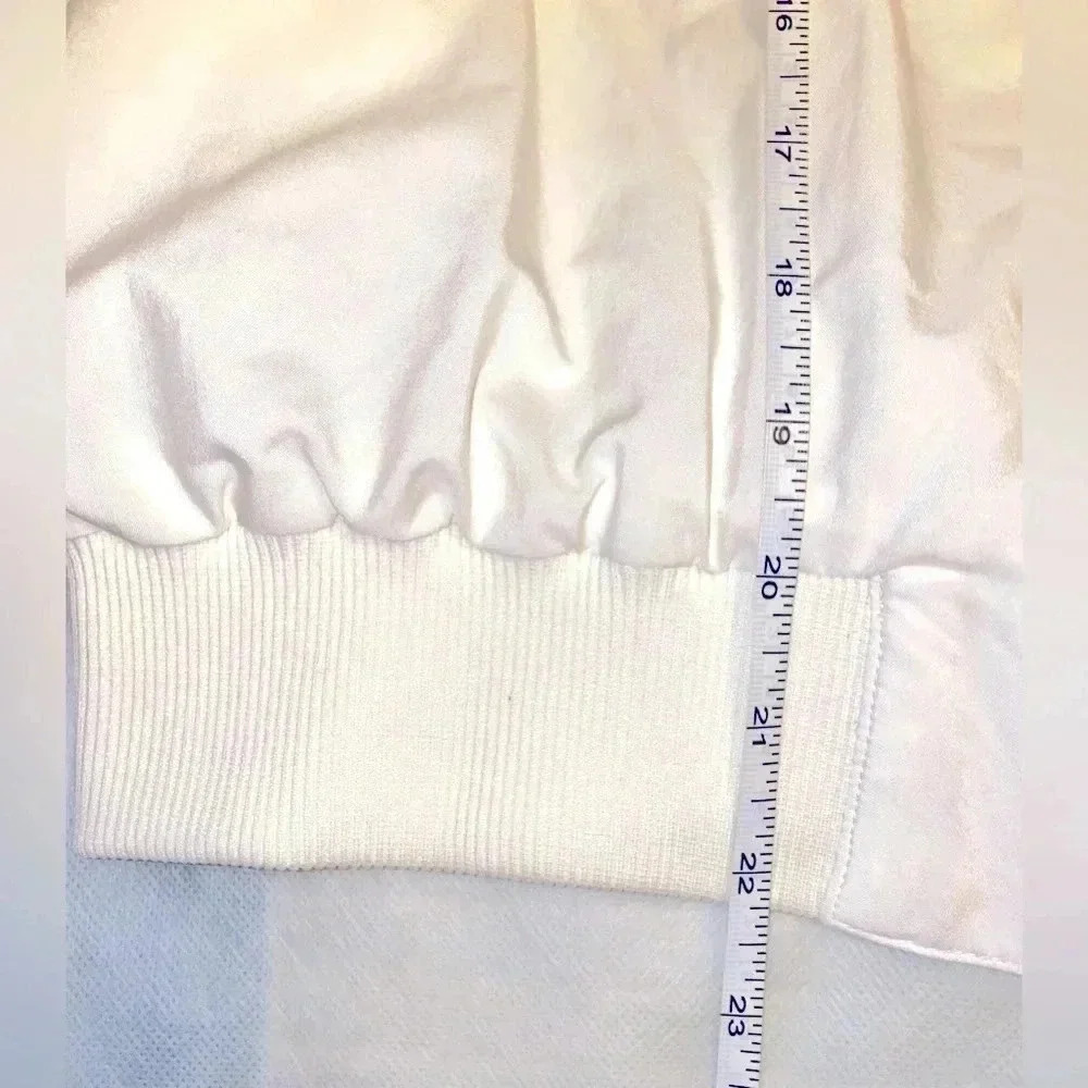 Cream-Milk color lightweight jacket - Picture 5 of 10